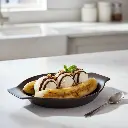 Porceletta-Rustic-Black-Reactive-Glaze-Porcelain-Banana-Plate-21.5cm-8.5Inch-Lifestyle-02.jpg