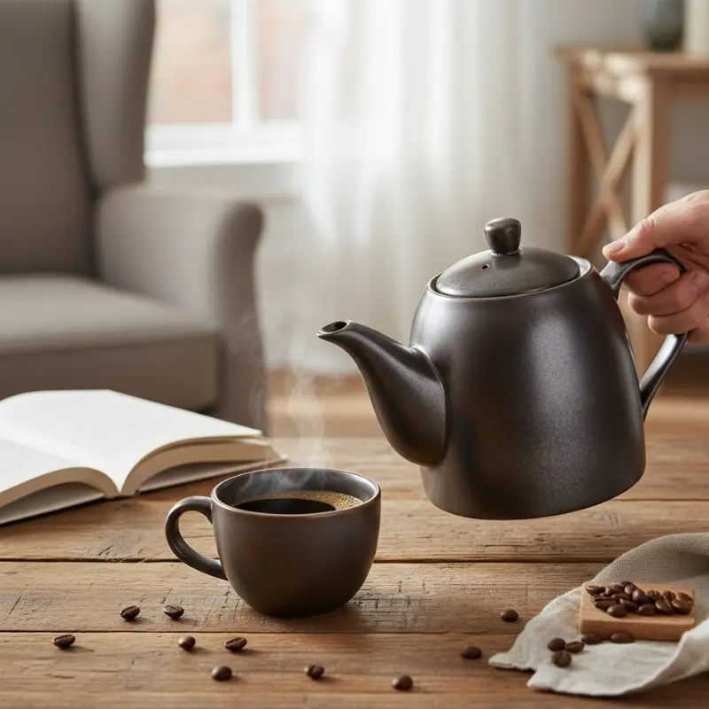 Porceletta-Rustic-Black-Reactive-Glaze-Porcelain-Coffee-Pot-350ml-Lifestyle-01.jpg