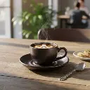 Porceletta-Rustic-Black-Reactive-Glaze-Porcelain-Cup-Saucer-270ml-Lifestyle.jpg