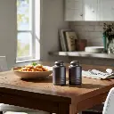 Porceletta-Rustic-Black-Reactive-Glaze-Porcelain-Cylindrical-Salt-Pepper-Set-Lifestyle-1.jpg