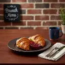 Porceletta-Rustic-Black-Reactive-Glaze-Porcelain-Flat-Plate-15.5cm-6Inch-Lifestyle-02.jpg