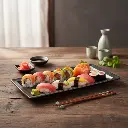 Porceletta-Rustic-Black-Reactive-Glaze-Porcelain-Rectangular-Plate-29.3x12.2x2cm-Lifestyle-1.jpg