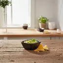Porceletta-Rustic-Black-Reactive-Glaze-Porcelain-Square-Dish-7cm-Lifestyle-2.jpg