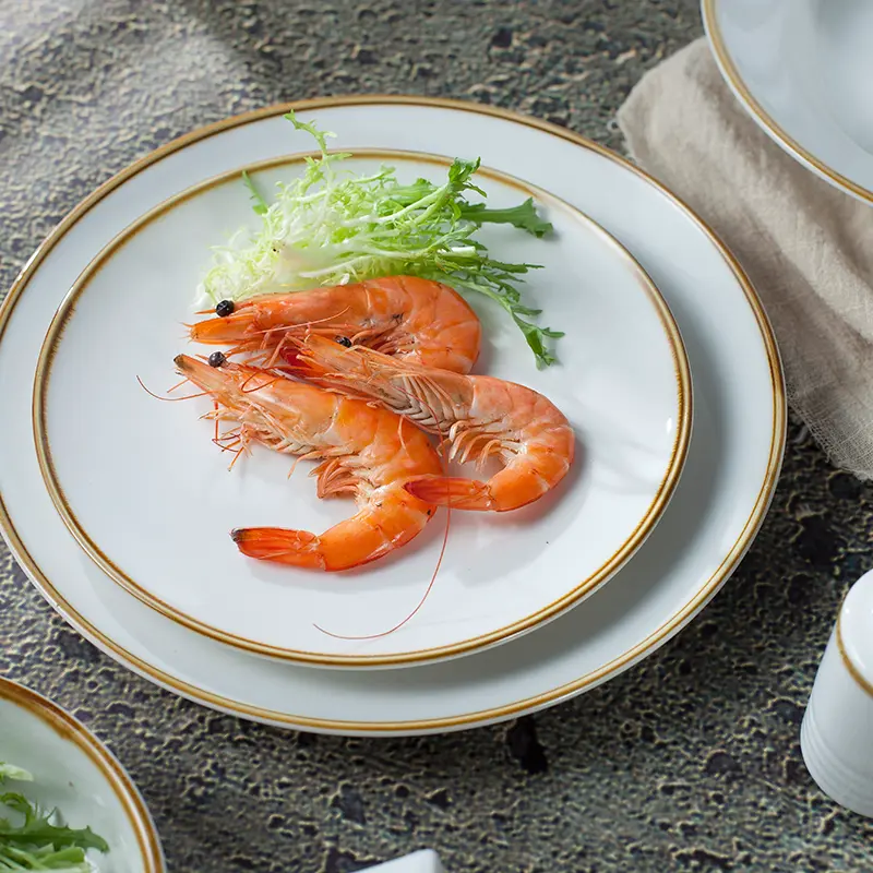 Porceletta-Ivory-Mocha-Porcelain-Thin-Flat-Rimmed-Plate-17cm-Lifestyle-2.jpg