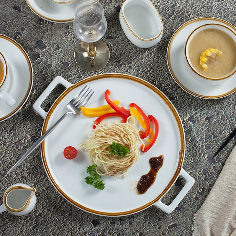Porceletta-Ivory-Mocha-Porcelain-Pizza-Plate-26cm-10Inch-Lifestyle-3.jpg