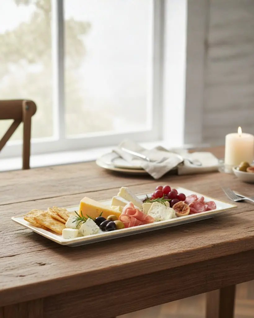 Porceletta-Ivory-Mocha-Porcelain-Rectangular-Plate-29.3x12.2x2cm-Lifestyle-1.jpg