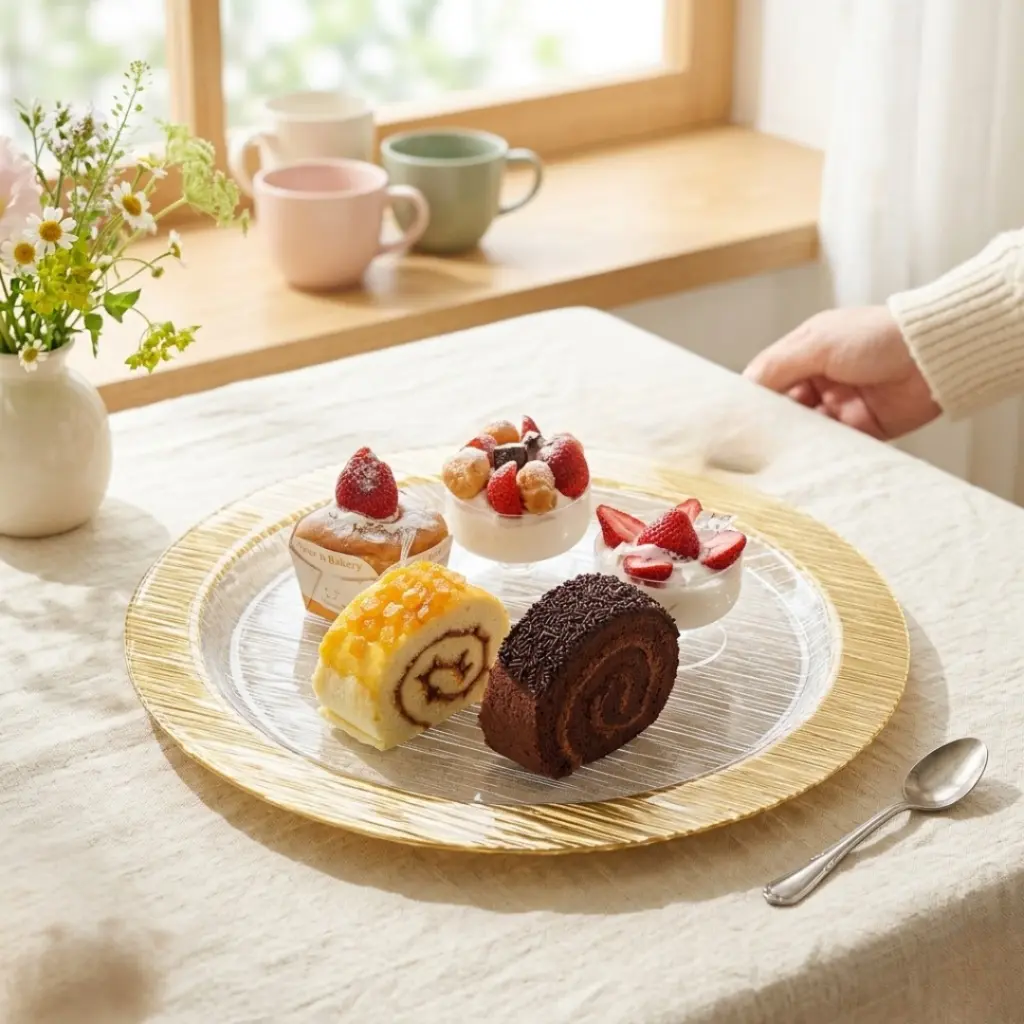 vague-round-acrylic-serving-tray-golden-rim-bark-design-lifestyle-2-40-cm.jpg