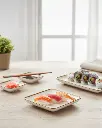 Porceletta-Ivory-Mocha-Porcelain-Square-Plate-12.7cm-5Inch-Lifestyle-1.jpg