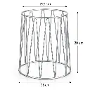 vague-large-silver-conic-display-stand-riser-25x21-2x30cm-details-1.jpg