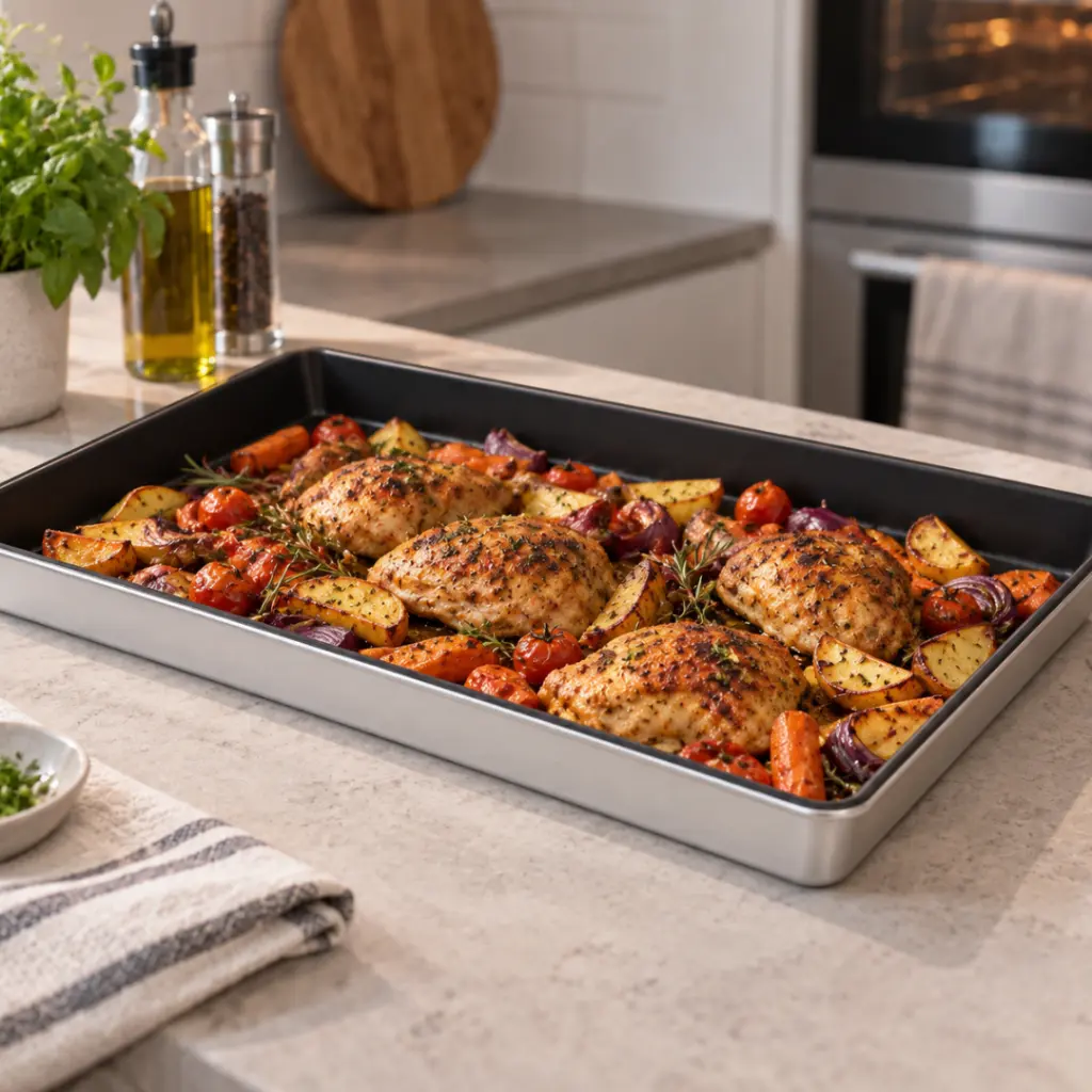 vague-aluminum-plated-non-stick-baking-tray-water-black-60x40x4-8cm-lifestyle-2.jpg