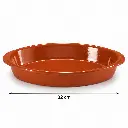 Arte-Regal-Brown-Clay-Deep-Oval-Plate-32cm-Detail.jpg
