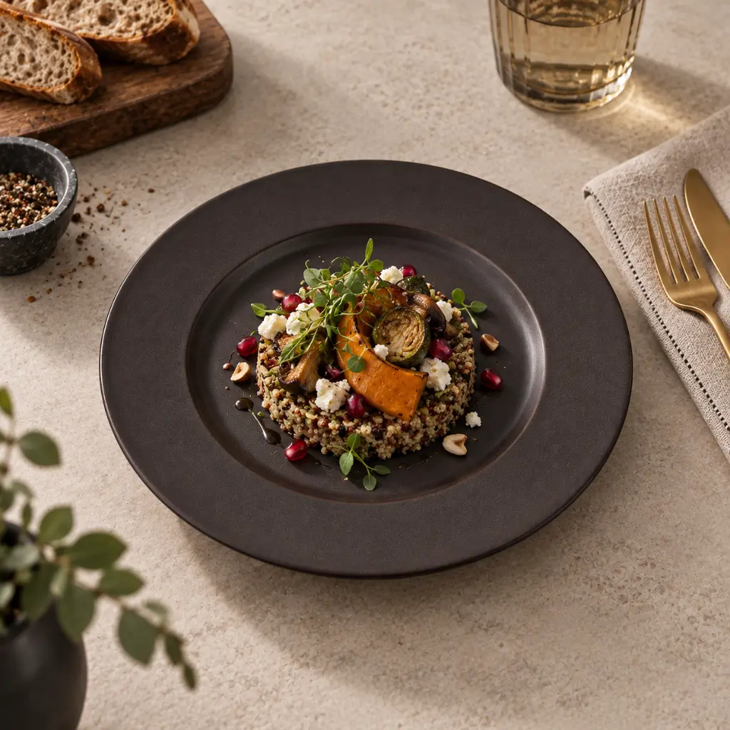 Porceletta-Rustic-Black-Reactive-Glaze-Porcelain-Flat-Plate-15.5cm-6Inch-Lifestyle-01.jpg