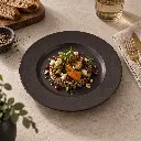 Porceletta-Rustic-Black-Reactive-Glaze-Porcelain-Flat-Plate-15.5cm-6Inch-Lifestyle-01.jpg