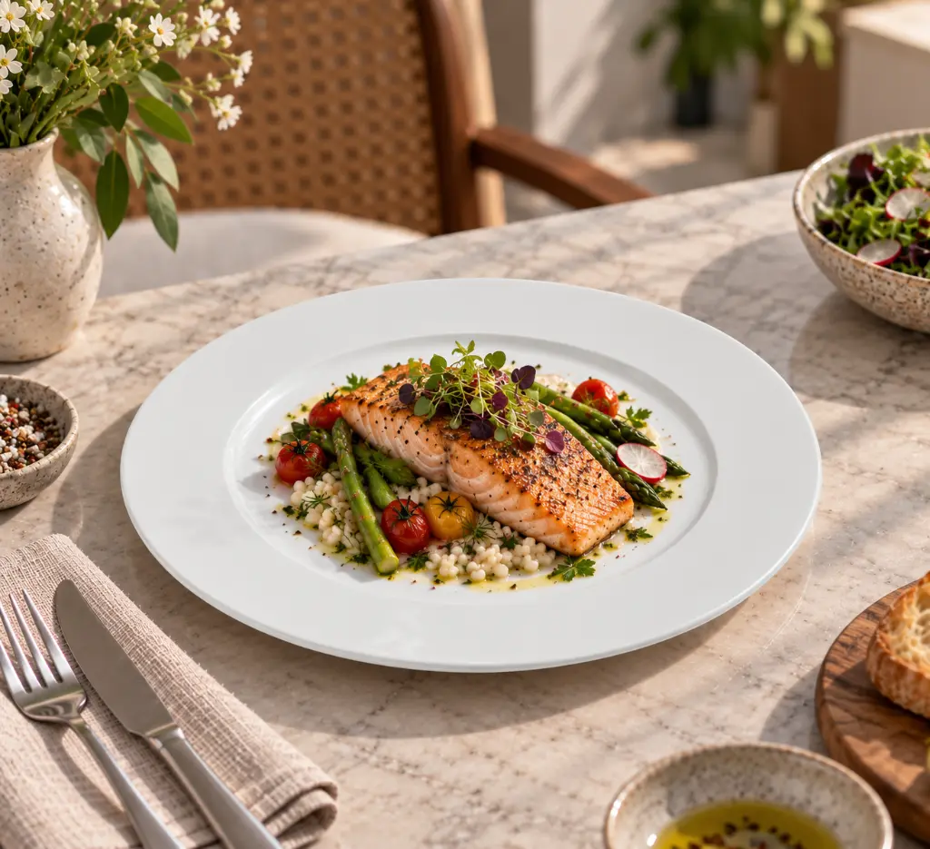 Porceletta-Ivory-Porcelain-Flat-Plate-26cm-10Inch-Lifestyle-01.jpg