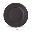 Porceletta-Rustic-Black-Reactive-Glaze-Porcelain-Flat-Plate-30.5cm-12Inch-Detail.jpg