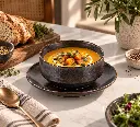 Porceletta-Rustic-Black-Reactive-Glaze-Porcelain-Soup-Cup-Saucer-Lifestyle-01.jpg