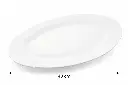 Porceletta-Ivory-Porcelain-Oval-Serving-Plate-40cm-16Inch-Detail.jpg