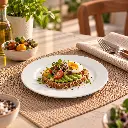 B2B-Ivory-Porcelain-Flat-Plate-17.5cm-7Inch-Lifestyle-01.jpg