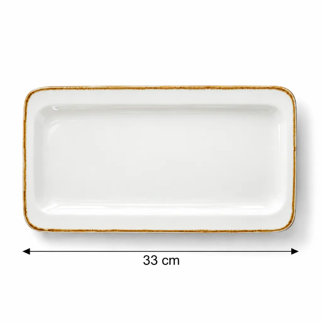 Porceletta-Ivory-Mocha-Porcelain-Rectangle-Two-Edge-Rim-Plate-13Inch-Detail.jpg