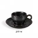 Porceletta-Rustic-Black-Reactive-Glaze-Porcelain-Cup-Saucer-270ml-Detail.jpg