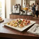 Porceletta-Ivory-Porcelain-Square-Plate-26cm-Lifestyle-2.jpg
