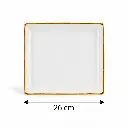 Porceletta-Ivory-Mocha-Porcelain-Square-Plate-26cm-Detail.jpg
