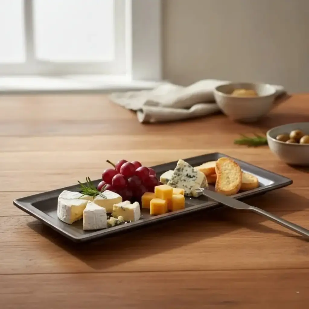 Porceletta-Rustic-Black-Reactive-Glaze-Porcelain-Rectangular-Plate-29.3x12.2x2cm-Lifestyle-2.jpg