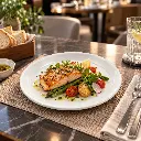 Porceletta-Ivory-Porcelain-Round-Flat-Plate-22.8cm-9Inch-Lifestyle-1.jpg