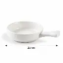 Porceletta-Ivory-Porcelain-Pan-Shaped-Serving-Plate-22cm-8.5Inch-Detail.jpg