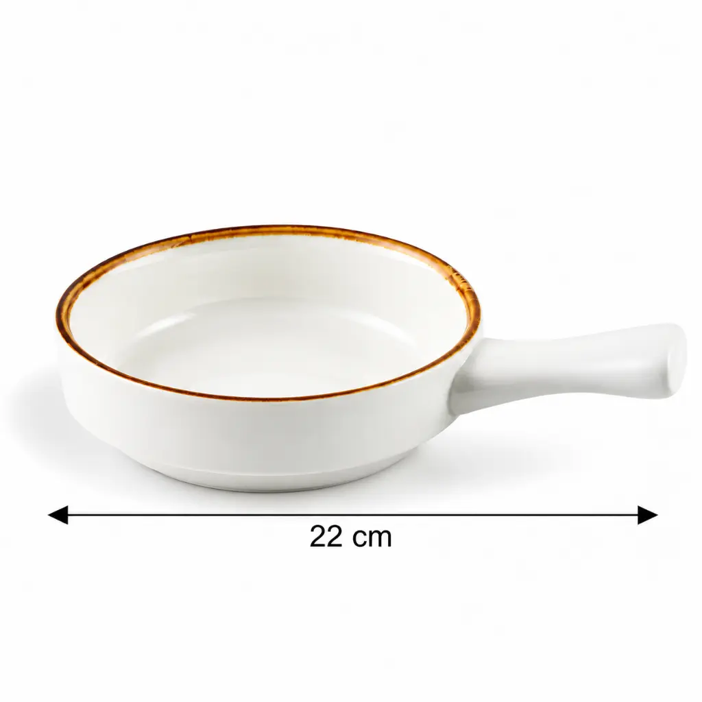 Porceletta-Ivory-Mocha-Porcelain-Pan-Shaped-Serving-Plate-22cm-8.5Inch-Detail.jpg