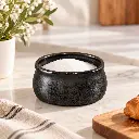 Porceletta-Rustic-Black-Reactive-Glaze-Porcelain-Sugar-Pot-10cm-4Inch-Lifestyle-1.jpg