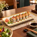 Porceletta-Ivory-Mocha-Porcelain-Rectangular-Plate-30cm-9Inch-Lifestyle-3.jpg
