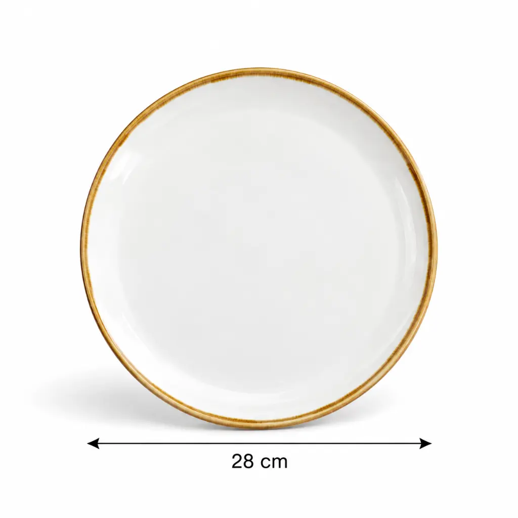 Porceletta-Ivory-Mocha-Porcelain-Thin-Flat-Rimmed-Plate-28cm-11Inch-Detail.jpg