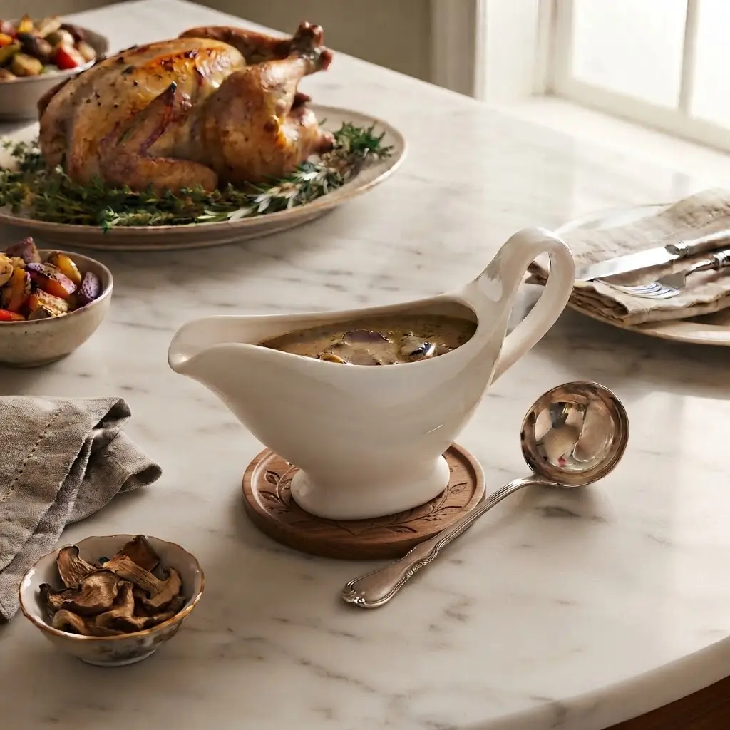 Porceletta-Ivory-Porcelain-Sauce-Boat-17.8cm-7Inch-Lifestyle-1.jpg