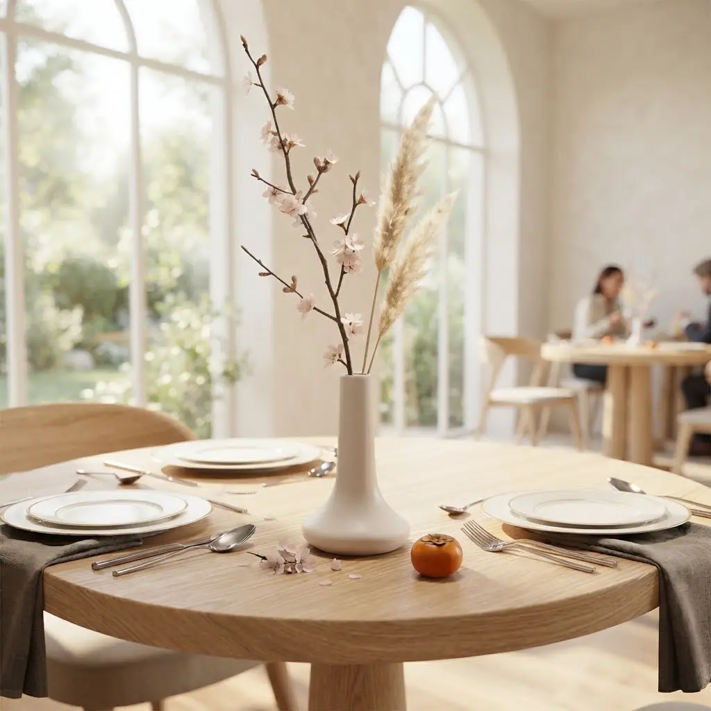 Porceletta-Ivory-Porcelain-Persimmon-Vase-14cm-Lifestyle-1.jpg