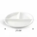 Porceletta-Ivory-Porcelain-3-Compartment-Divider-Plate-23cm-9Inch-Detail.jpg