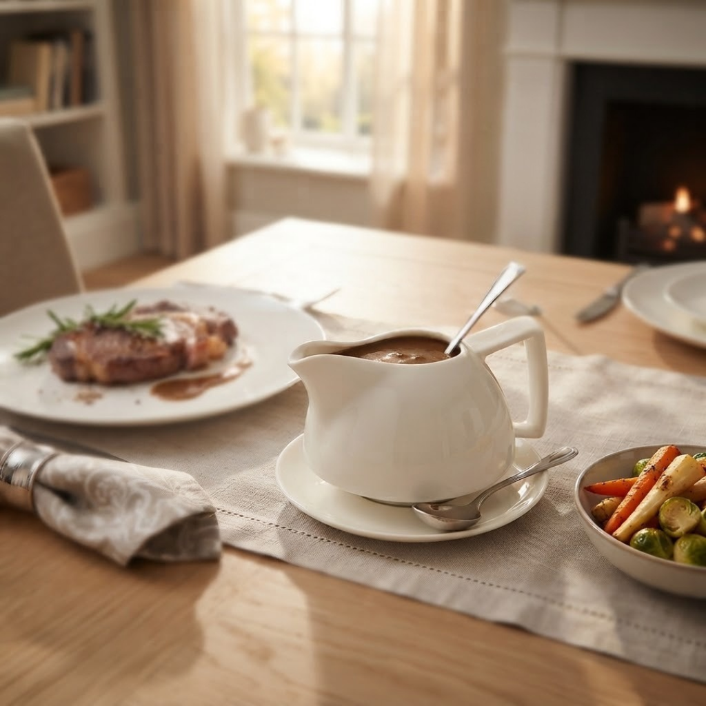 Porceletta-Ivory-Porcelain-Gravy-Pot-300ml-Lifestyle-1.jpg