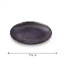 Porceletta-Rustic-Black-Reactive-Glaze-Porcelain-Thin-Flat-Rimmed-Plate-17cm-Detail.jpg