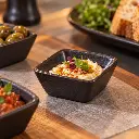 Porceletta-Rustic-Black-Reactive-Glaze-Porcelain-Square-Dish-7cm-Lifestyle-1.jpg