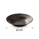 Porceletta-Rustic-Black-Reactive-Glaze-Porcelain-Soup-Plate-23cm-Detail.jpg