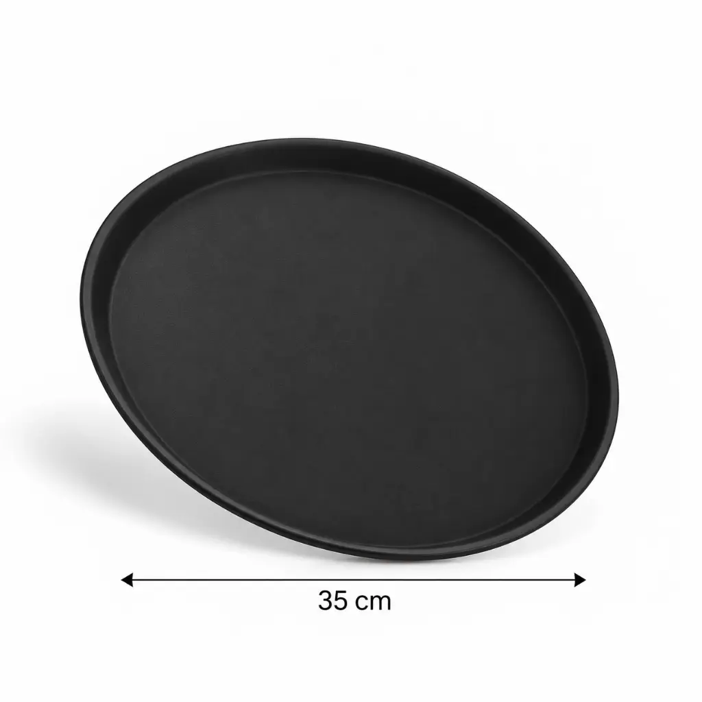Vague-Non-Slip-Plastic-Round-Tray-Black-35cm-Detail.jpg