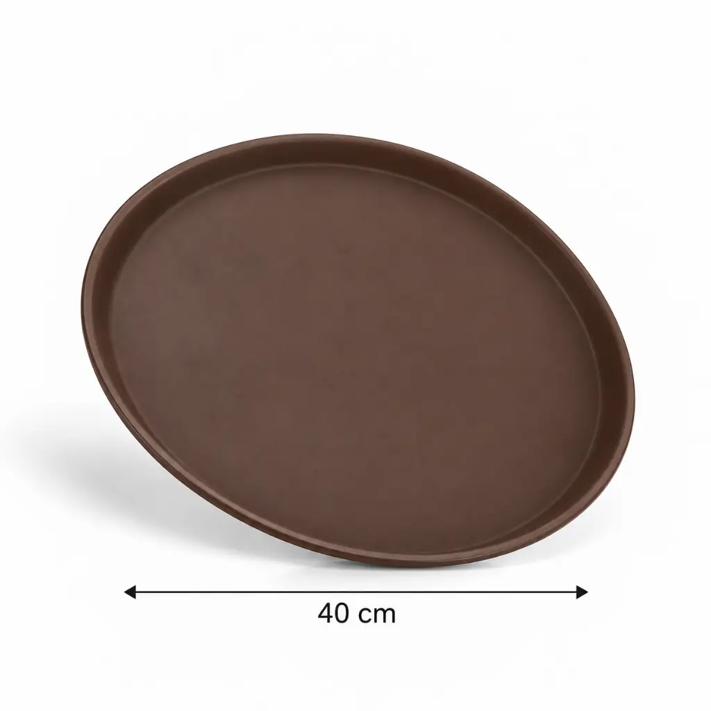 Vague-Non-Slip-Plastic-Round-Tray-Brown-40cm-Detail.jpg