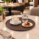 Vague-Non-Slip-Plastic-Round-Tray-Brown-40cm-Lifestyle-1.jpg