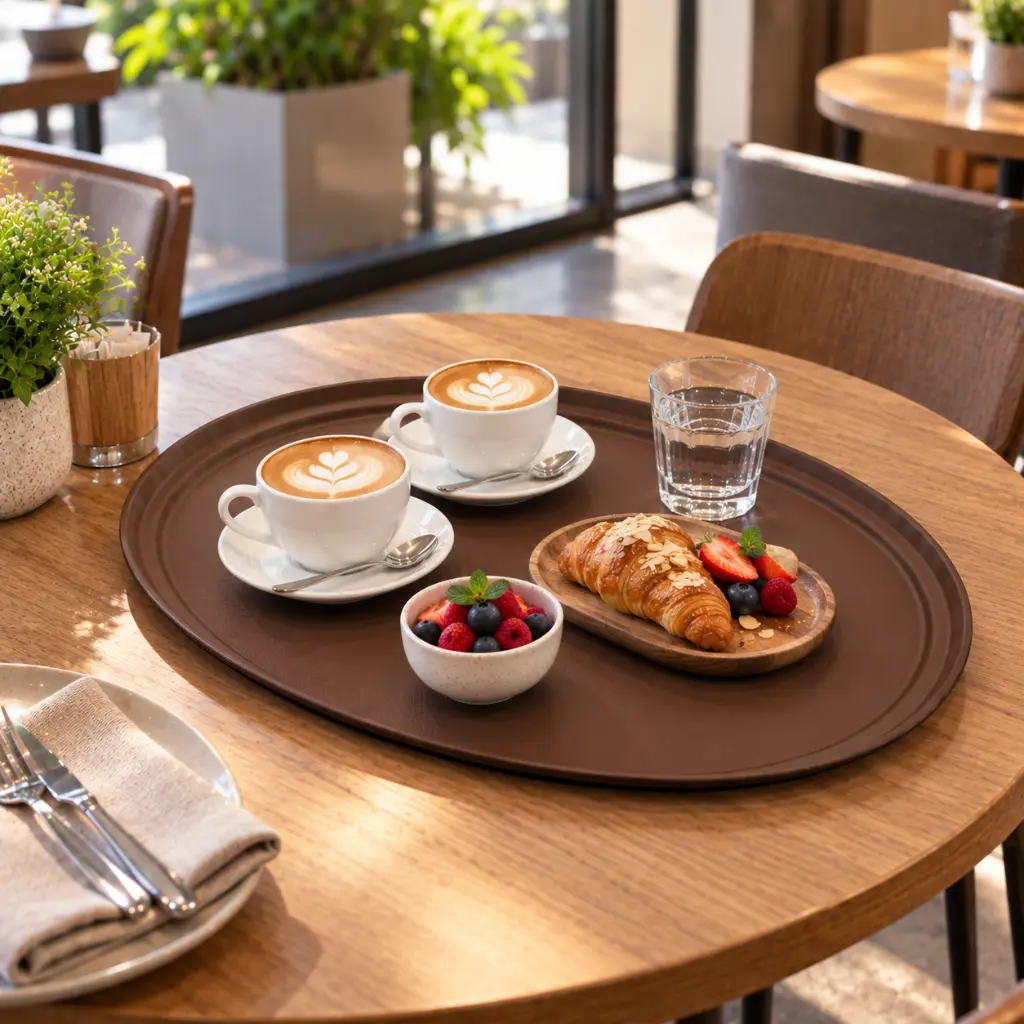Vague-Non-Slip-Plastic-Oval-Tray-Brown-50x63cm-Lifestyle-1.jpg
