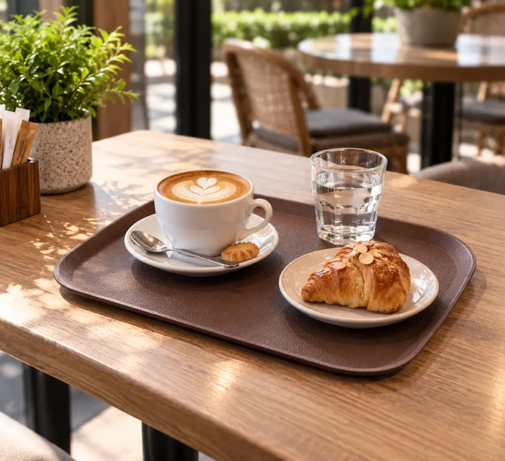 Vague-Non-Slip-Plastic-Rectangular-Tray-Brown-28x35cm-Lifestyle-1.jpg