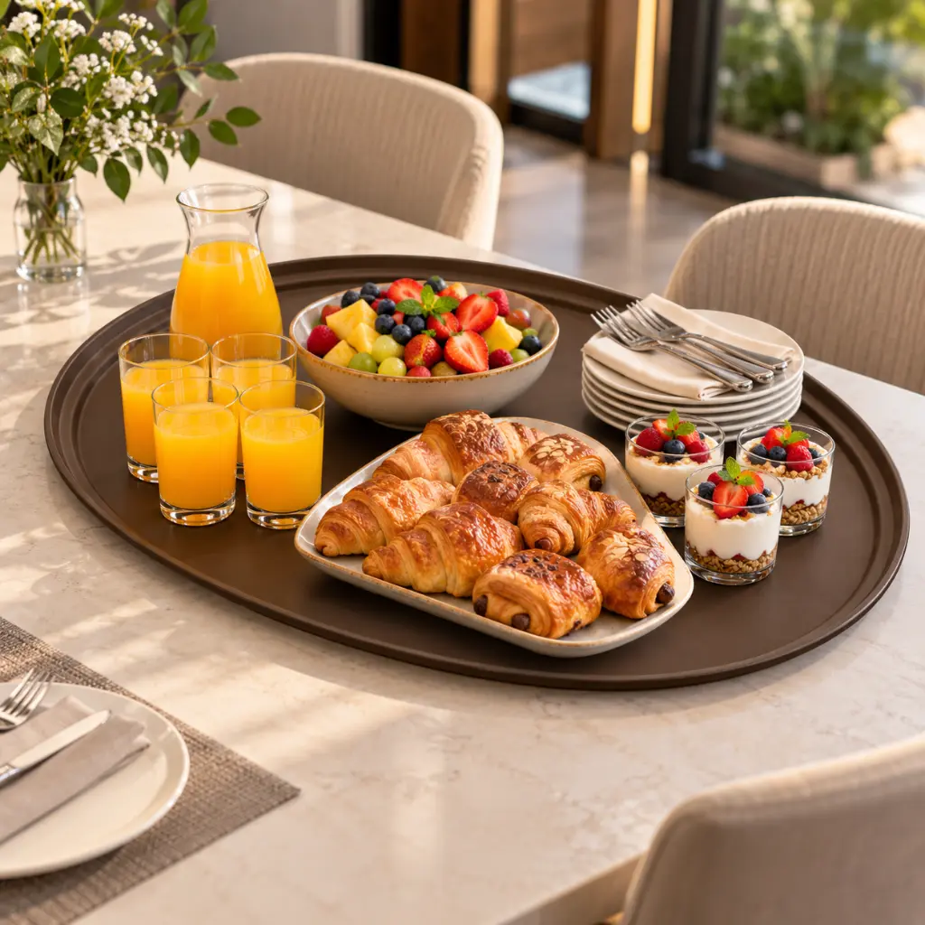 Vague-Non-Slip-Plastic-Oval-Tray-Brown-56x68cm-Lifestyle-1.jpg