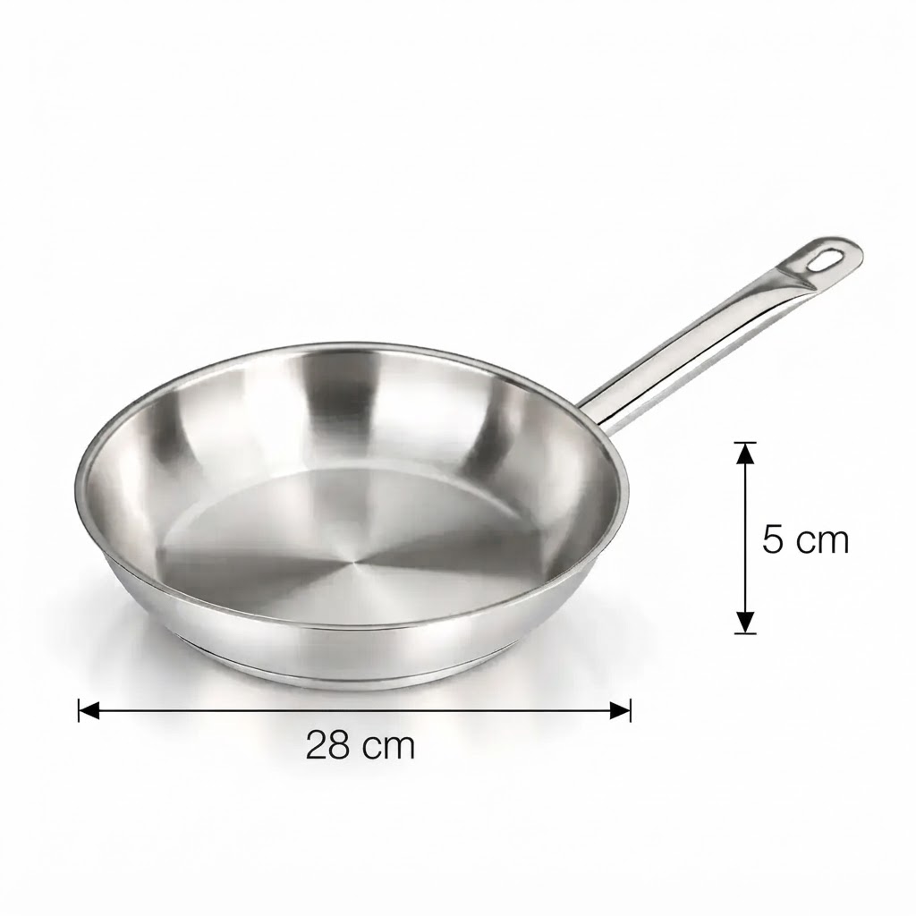 Caternox-Stainless-Steel-Frypan-28x5cm-3.08L-Detail.jpg