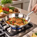 Caternox-Stainless-Steel-Frypan-28x5cm-3.08L-Lifestyle-1.jpg