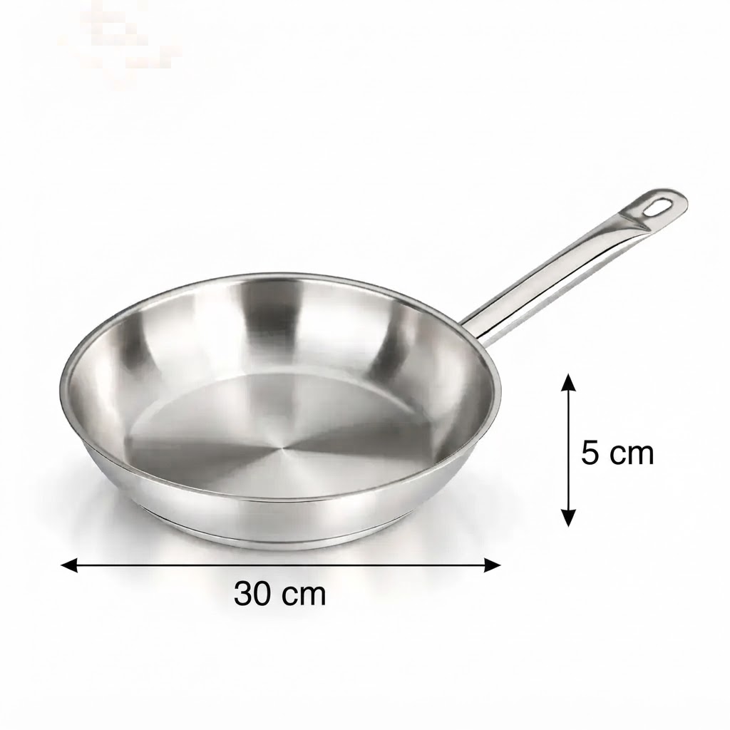 Caternox-Stainless-Steel-Frypan-30x5cm-3.53L-Detail.jpg