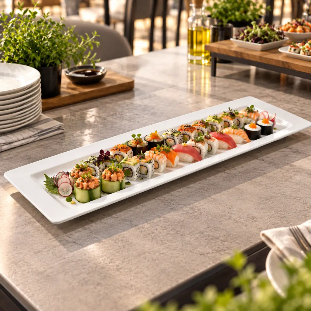 Vague-Melamine-Rectangular-Tray-54.6cm-Lifestyle-1.jpg